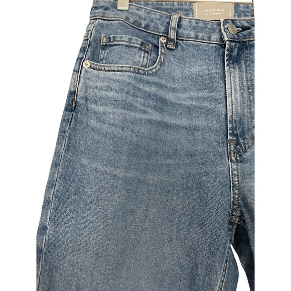 Everlane Jeans Womens Sz 29 Ankle The Curvy Cheeky High Rise Low Stretch Denim - Picture 2 of 16